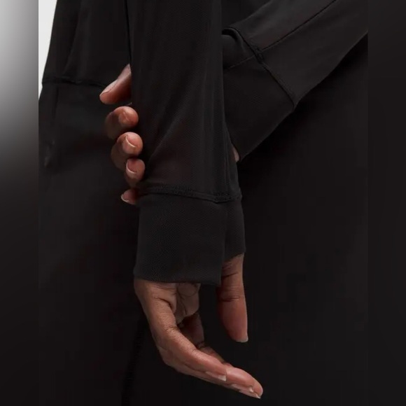 LULULEMON Mesh Cutout Long-Sleeve Dress Slnsh Collection - Picture 3 of 5